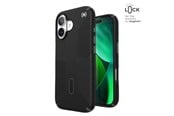 Mobile - Covers & Cases - Speck Presidio2 Grip ClickLock & MagSafe - iPhone 17 Case - Black / Slate Gray / White - 150959-D143