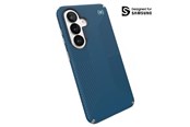 Mobile - Covers & Cases - Speck Presidio2 Grip Magnet - Samsung Galaxy S26 MagSafe Case - Deep Sea/Silver Metallic/Spell Blue - 151058-3261