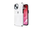 Mobile - Covers & Cases - Speck Candyshell Grip MagSafe - iPhone 17e / 16e / 15 / 14 / 13 Case - White / Black - 150652-1909