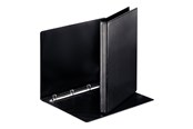 Arkivering & Förvaring - Esselte Panorama - presentation ring binder - for A4 - capacity: 140 sheets - black - 49753