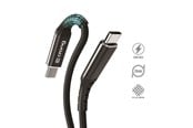 Mobile - Adapters & Chargers - CRONG Armor Link - 60W PD 3A USB-C to USB-C Cable 25cm - Black - CRG-AL025USCC-BLK