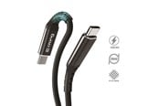 Mobile - Adapters & Chargers - CRONG Armor Link - 100W PD 5A USB-C to USB-C Cable 120cm - Black - CRG-AL120USCC-BLK