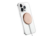 Mobile - Adapters & Chargers - CRONG MagSpot Wireless Charger – Aluminum MagSafe 15W Inductive Charger - Gold - CRG-MS15W-GLD
