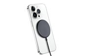 Mobile - Adapters & Chargers - CRONG MagSpot Wireless Charger – Aluminum MagSafe 15W Inductive Charger - Graphite - CRG-MS15W-GRP