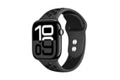 Smartwatch - Accessories - CRONG Duo Sport - Apple Watch Band 38/40/41/42 mm - Gray/Black - CRG-40DSB-BLK