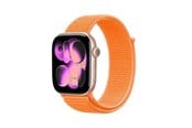 Smartwatch - Accessories - CRONG Nylon - Sport Band for Apple Watch 38/40/41/42 mm - Tropical Orange - CRG40NLBTRN
