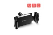 Andra mobiltillbehör - CRONG Universal Smart Car Holder – Universal car phone holder for 4"-6.5" phones - black - CRG-CH2-BLK