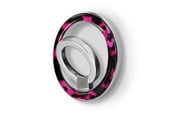 Andra mobiltillbehör - CRONG Deluxe RING Holder - MagSafe Magnetic Phone Holder - Pink Tortoise - CRGDLRHPTO