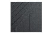 Decoration - Middle Atlantic TruTile - acoustic wall panel - square - 61 x 61 cm - charcoal grey - AUTT22SQWSTSMCHG