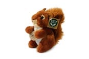 Plush - Rappa - Realistic Plush Squirrel 16 cm Eco-Friendly - 251939