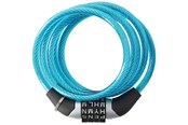 Cykeltillbehör - Dunlop - Bicycle Lock with Combination - Blue - 8711252029221BLUE