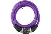 Cykeltillbehör - Dunlop - Combination Bicycle Lock - Violet - 8711252029221PURPLE
