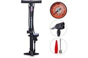 Cykeltillbehör - Dunlop - Floor pump for bikes balls mattresses with pressure gauge - Black - 871125210233