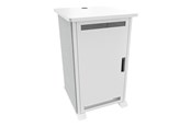 Väggfäste, AV-Möbel - Middle Atlantic Forum cart - designer white silver grey - TAA Compliant - Max 136 kg - recommended for - FMR-2027D8WS