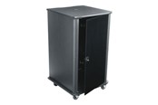 Väggfäste, AV-Möbel - Middle Atlantic RFR Series cart - for audio/video components - grained ebony - Max 158.8 kg - recommended for - RFR-2028GE