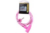 Cykeltillbehör - Dunlop anti-theft bicycle key lock - pink - 8711252563749_PINK