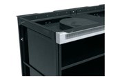Rack chassis - Middle Atlantic C5 Series Credenza Rack - rack front panel mount (vented) - C5-VENT1-WH