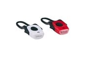 Cykellampor - Dunlop - Set of Silicone Bicycle Lights Front and Rear LED - 871125225545