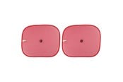 Biltillbehör - Dunlop - Sun visor for car side windows 36x44 cm 2 pcs - red - 8711252164564RED