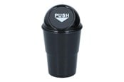 Biltillbehör - Dunlop - Car Trash Bin 400 ml 10x17 cm - Black - 8711252253374_BLACK