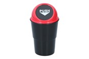 Biltillbehör - Dunlop - Car Trash Bin 400 ml 10x17 cm - Red / Black - 8711252253374_RED