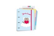 Pärmar - Pusheen - A4 binder from the Purrfect Love collection with sheets - 4 rings elastic band - CBK0139