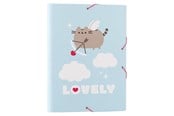 Pärmar - Pusheen - Folder / document storage bag from the Purrfect Love collection - 24.5 x 34 cm - CSG0132