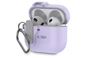 Mobile - Covers & Cases - Tech-Protect  Slim Hook Case for AirPods 4 - Purple - 5906302371181