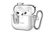 Mobile - Covers & Cases - Tech-Protect Slim Hook Case for AirPods 4 - Clear - 5906302371792