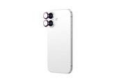 Mobiltelefontillbehör-Skyddsfilm - AmazingThing AR Aluminum 2 Lens Glass with Camera Lens Frame for iPhone 16 / 16 Plus - Pink - IP16CAM2PGLA