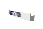 Chassi, tillbehör - Lian Li O11 Vision-M 9.2" LCD Screen white - SM092VMW White