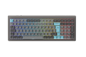Tangentbord - Ducky Cushion 98 Nickel - Gaming Tangentbord - Nordisk - Grå - DKCUS2598-DDFIPHCC3H1