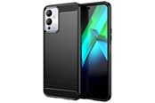 Mobile - Covers & Cases - Hurtel Carbon Case Case for Infinix Note 12i Flexible Silicone Carbon Cover Black - 9145576275405