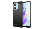 Mobile - Covers & Cases - Hurtel Carbon Case Case for Honor Play 40 Plus / Honor X7a Flexible Silicone Carbon Cover Black - 9145576275399