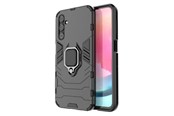 Mobile - Covers & Cases - Hurtel Ring Armor Case for Samsung Galaxy A24 4G Armored Cover Magnetic Holder Ring Black - 9145576277638
