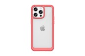 Mobile - Covers & Cases - Hurtel Reinforced Case with a Flexible Frame for iPhone 15 Pro Max Outer Space - Red - 9145576279717