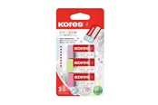 Skriv- och ritverktyg - Kores - KE30 Pastel - 3-pack - 740315