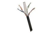 Nätverkskabel - A-LAN Technologie ALANTEC bulk cable - 305 m - black - Svart - 305m - KIU6OUTZ305
