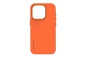 Mobile - Covers & Cases - Decoded AntiMicrobial Silicone Backcover for iPhone 15 Pro Apricot - D24IPO15PBCS9AH