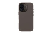 Mobile - Covers & Cases - Decoded AntiMicrobial Silicone Backcover for iPhone 16 Phantom (Black) - D25IPO16BCS9PM