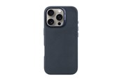 Mobile - Covers & Cases - Decoded Leather Backcover for iPhone 16 Pro Navy - D25IPO16PBC1NY