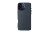Mobile - Covers & Cases - Decoded Leather Backcover for iPhone 16 Plus Navy - D25IPO16PLBC1NY