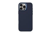 Mobile - Covers & Cases - Decoded AntiMicrobial Silicone Backcover for iPhone 16 Pro Max Blue Print (Navy) - D25IPO16PMBCS9BT