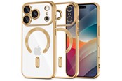 Mobile - Covers & Cases - Tech-Protect MagFlex MagSafe Case for iPhone 17 Pro - Clear Gold - 5906302319718