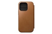 Mobile - Covers & Cases - Nomad Modern Leather Folio - iPhone 16 Pro | English Tan-C | Leather - NM01678885