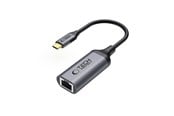 Displaykabel - Tech-Protect UltraBoost USB-C to Ethernet RJ45 1000Mbps Adapter - Black - 5906302321834