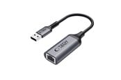 Displaykabel - Tech-Protect UltraBoost USB-A 3.0 / Ethernet RJ45 1000Mbps Adapter - Black - 5906302321841