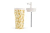 Kökstillbehör - Burga Lemon Tart - Travel Mug 500ml with Flap & Straw Set - 950282