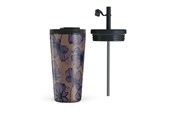 Kökstillbehör - Burga Velvet Night - Travel Mug 500ml with Flap & Straw Set - 950398