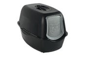 Katter - rotho Bailey Hooded litter box Black - 4004590000